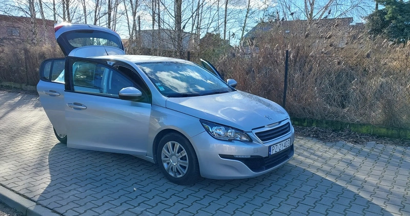 Peugeot 308 cena 26999 przebieg: 165000, rok produkcji 2013 z Luboń małe 352